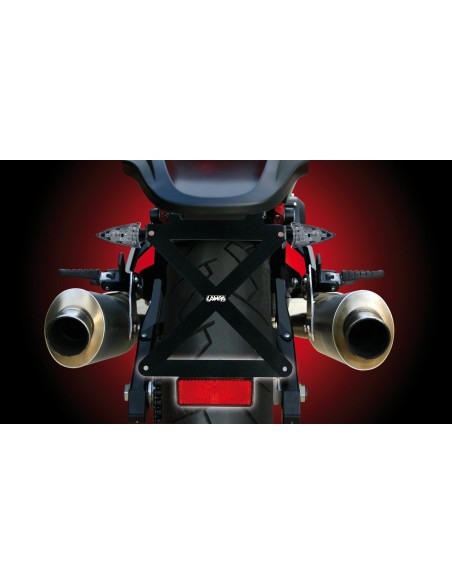 SUPPORTO CATARIF.TARGA MOTO