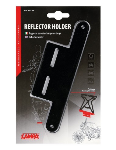 SUPPORTO CATARIF.TARGA MOTO