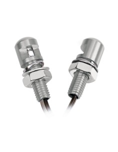 CP.VITI M8 COL.ALLUMIN. LUCE BLU A LED