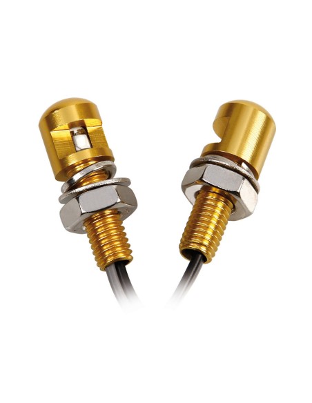 CP.VITI M8 COL.ORO LUCE BLU A LED