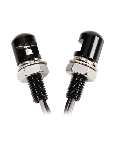 CP.VITI M8 COL.NERO LUCE BLU A LED