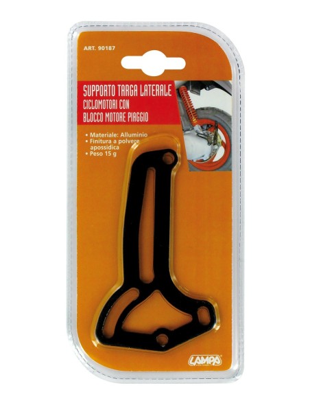 STAFFA TARGA LATERALE 50 CC BLOCCO PIAGGIO