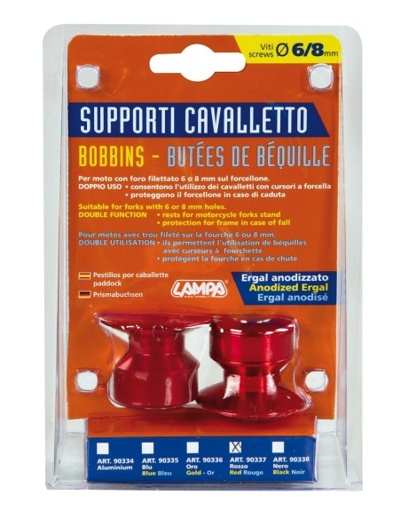 CP.SUPPORTI CAVALLETTO ROSSI VITI 6/8 MM