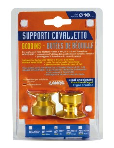 CP.SUPPORTI CAVALLETTO ORO VITI 10MM