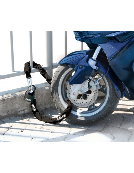 CATENA ANTIFURTO 10MM X 1,5M CON LUCCHETTO