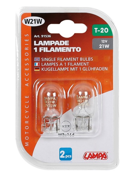 CP.LAMPADE 12V 21W T20