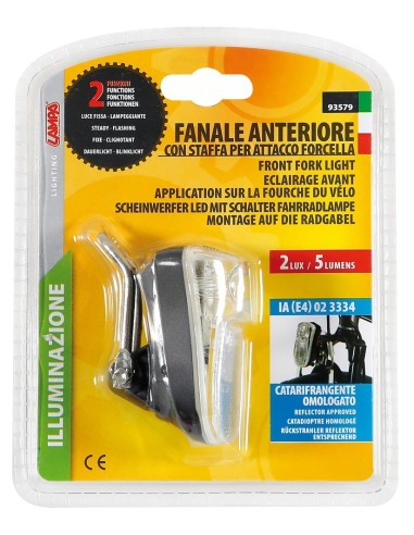 FANALE ANT.BIAN.2 FUNZ.1SUPER LED - OMOLOGATO