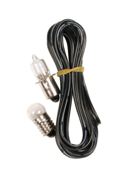 KIT 2 LAMPADINE 2,4W ALOGENA + 0,6W + FILO MT.2