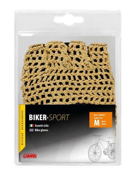 -GUANTI SPORT NERO TG.--M---