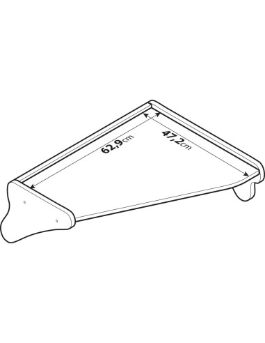 TAVOLINO X CRUSCOTTO CAMION SCANIA R SERIE 5 04 in poi 09