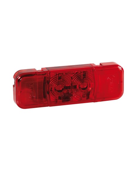 LUCE INGOMBRO--R14--2LED 24V ROSSA-