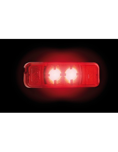 LUCE INGOMBRO--R14--2LED 24V ROSSA-