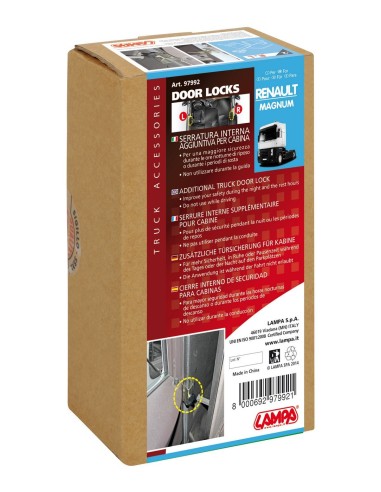 SERRATURA INTERNA AGGIUNTIVA RENAULT MAGNUM