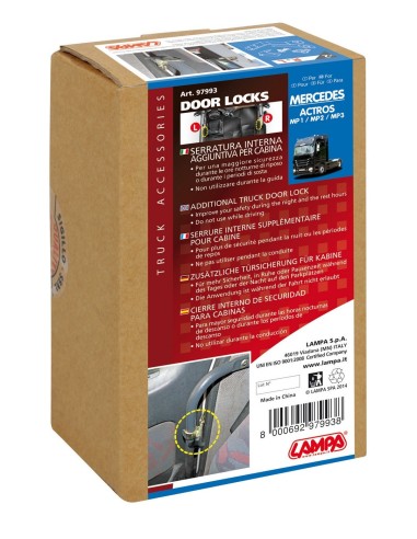 SERRATURA INTERNA AGGIUNTIVA MERCEDES ACTROS
