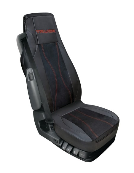 -COPRISEDILE CAMION--LUANA-- ROSSO/NERO-