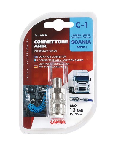 -CONNETTORE ARIA--C1--SPECIFICO PER SCANIA-