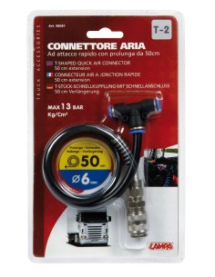 -CONNETTORE ARIA CON PROLUNGA 50CM--T2--- 2