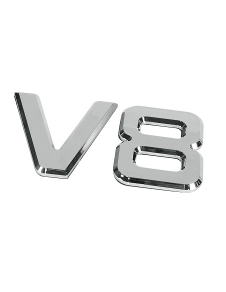 -EMBLEMA CROMATO --V-8-- TRUCK-