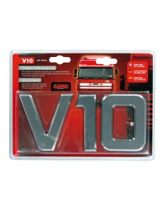 -EMBLEMA CROMATO --V-10-- TRUCK- 2
