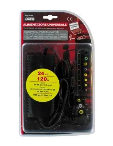 ALIMENTATORE NOTEBOOK 24V 120 W