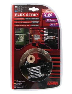 FLEX-STRIP 150 CM 24V ROSSO