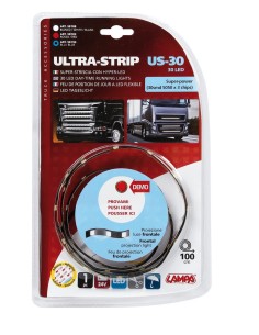 ULTRA-STRIP 100CMX30LED SMD 24V,ALTA LUMINESCENZA, 2