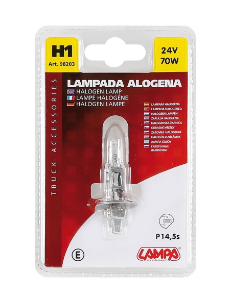 LAMPADA H1 24V 70W P14,5S