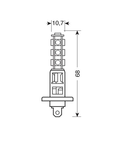 LAMPADA H1 28V 13 SMD