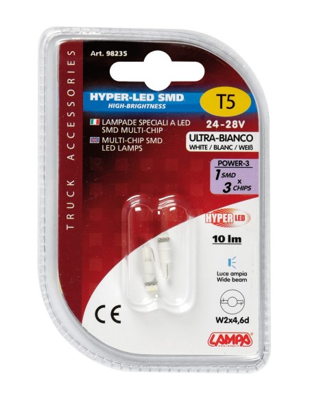 CP.LAMPADE T5 28V 1 SMD