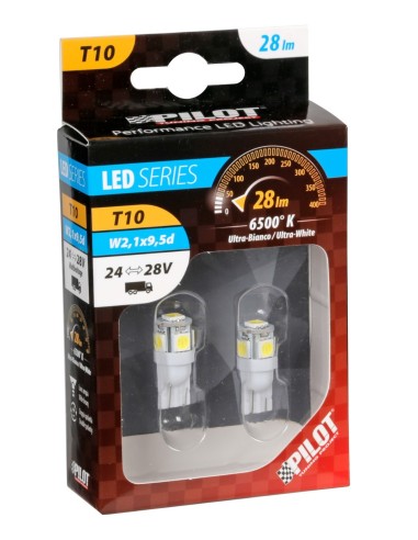 CP.LAMPADE T10 28V 5 SMD