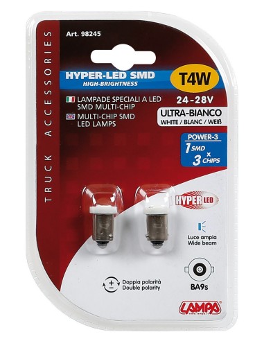 CP.LAMPADE BA9S 28V 1 SMD