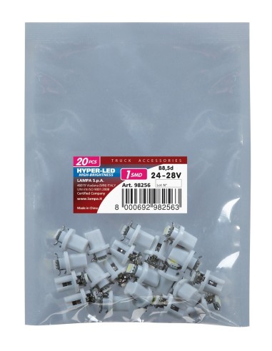 20 LAMPADE B8,5D 28V 1 SMD