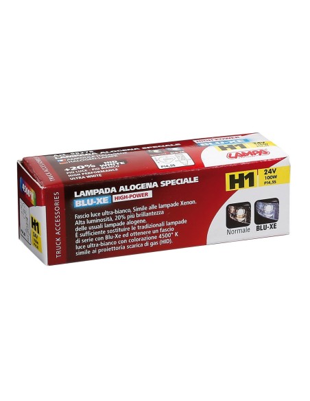 -LAMPADA H1--BLU-XE--24V.100W SCATOLA-