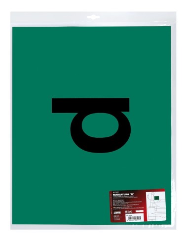 -LETTERA ADESIVA--D--500X400MM MERCE DEPERIBILE-