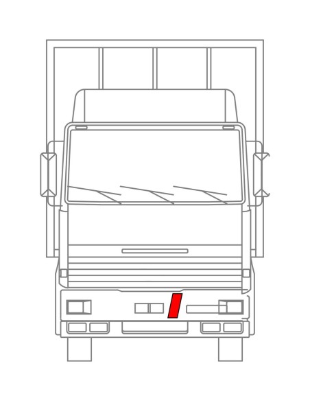 -CP.STRISCE ROSSE --CONTO PROPRIO-- 307 X 120 MM-