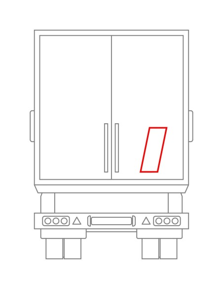 -CP.STRISCE BIANCHE --CONTO TERZI-- 307 X 120 MM-