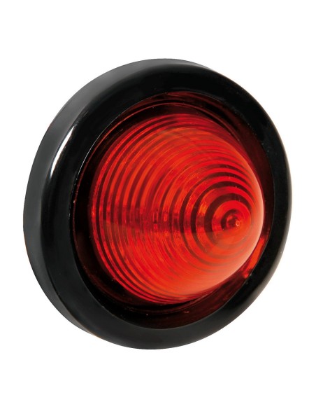 -LUCE INGOMBRO--PR8--9LED 24V ROSSA-