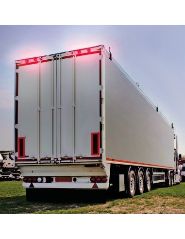 -LUCE INGOMBRO--PR8--9LED 24V ROSSA-