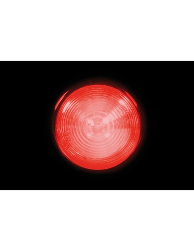 -LUCE INGOMBRO--PR8--9LED 24V ROSSA-