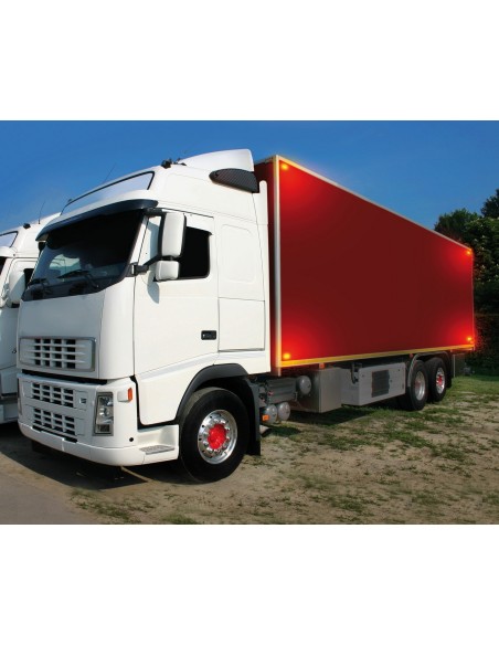 -LUCE INGOMBRO--LA1--2LED 24V AMBRA-