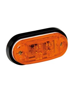 -LUCE INGOMBRO--LA2--2LED 24V AMBRA-