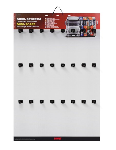 -ESPOSITORE --MINI-SCARF--105PZ ASSORTITO, 5 PEZZI