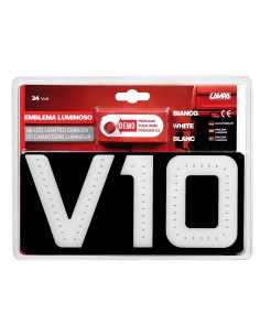 -EMBLEMA--V10--LUCE LED BIANCA- 2