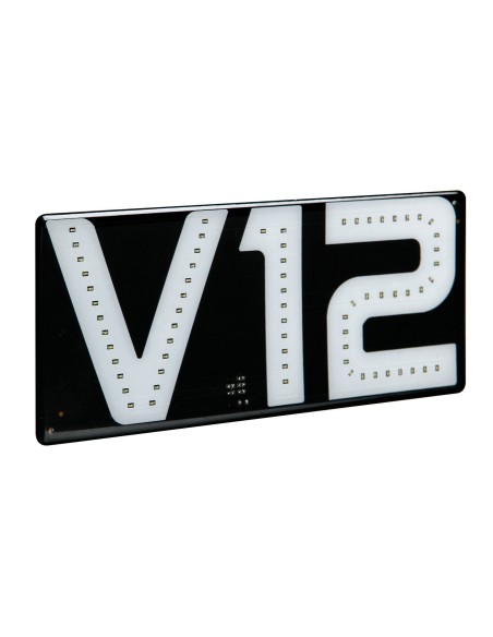 -EMBLEMA--V12--LUCE LED BIANCA-