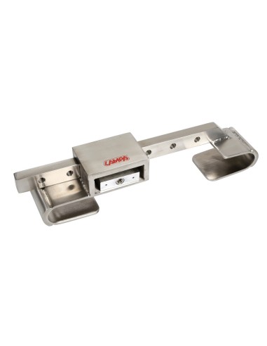 ZANNA JUMBO INOX-- LUCCHETTO ANTIFURTO PORTE POSTE
