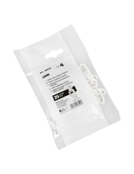 -GANCI TENDE--G-4--SET 25 PEZZI-