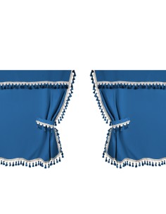 TENDE CENTRALI OSCURANTI BLU PER CABINE STANDARD