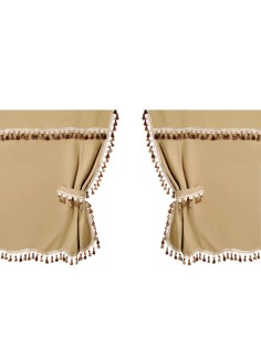 TENDE CENTRALI OSCURANTI BEIGE PER CABINE STANDARD