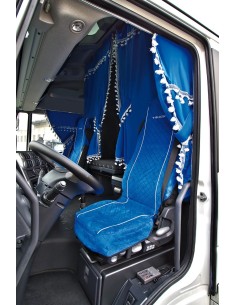 -SET INTERNI --MELISSA-- BLU IN MICROFIBRA PER CAM 2