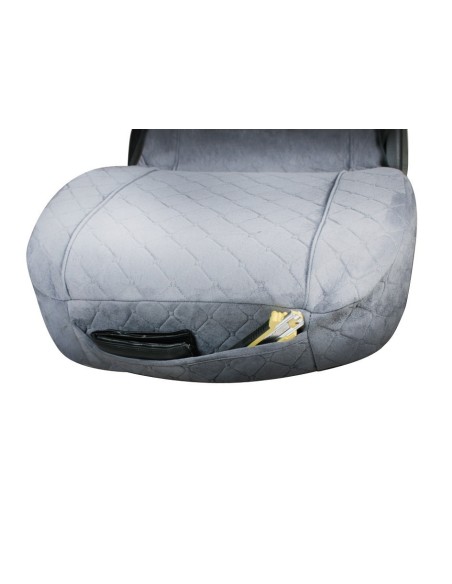 -SET INTERNI --MELISSA-- GRIGIO IN MICROFIBRA PER